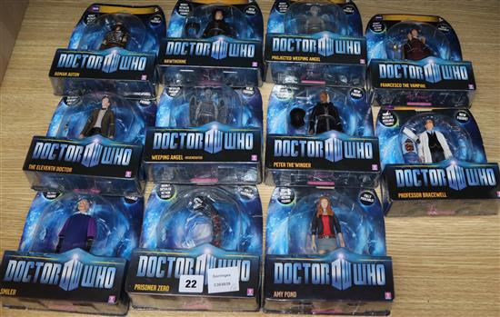 Doctor Who - Character Options - poseable action figures; carded blister packs (15)